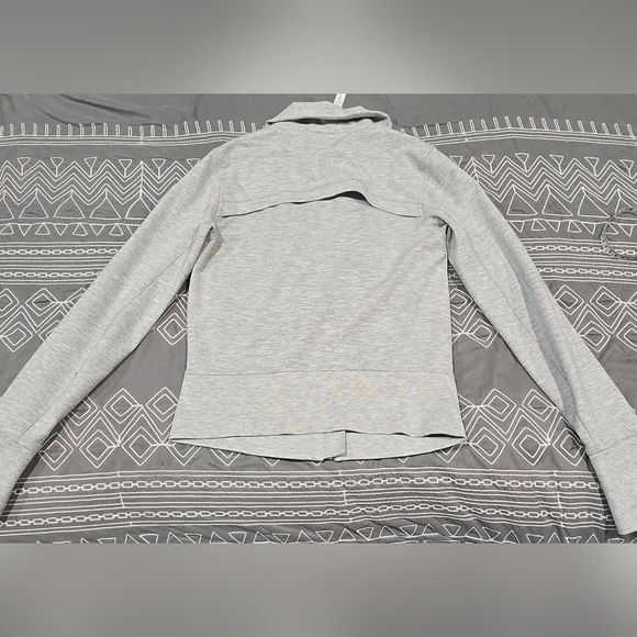 Lululemon Gather Up Jacket In Grey Size 4 - Picture 7 of 9